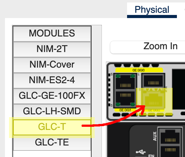 Adding a GLC-T component